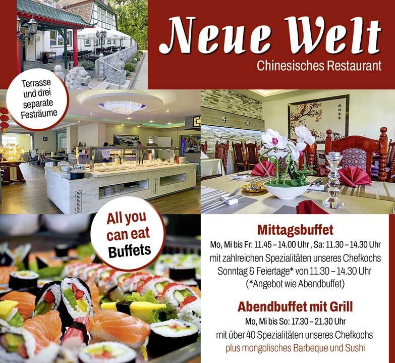 Neue Welt - Chinesisches Restaurant in Wolfsburg-Fallersleben