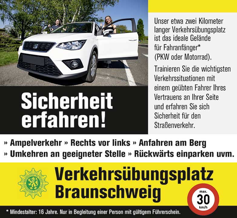 Verkehrsübungsplatz in Braunschweig
